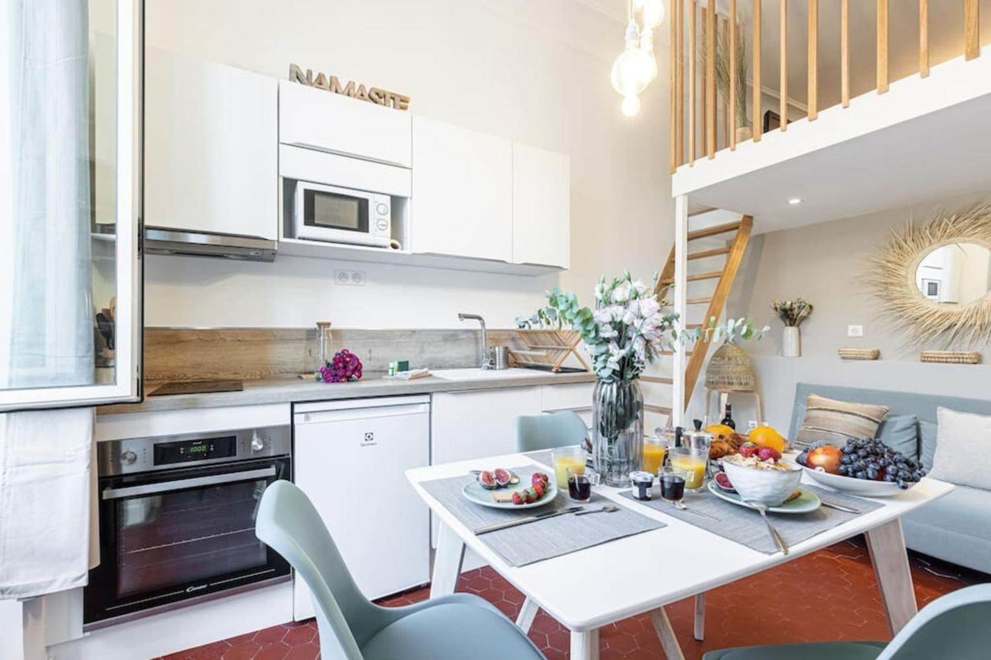 Appartement Prefecture 15 - Old Town Duplex 2 Doubles Beds à Nice Extérieur photo