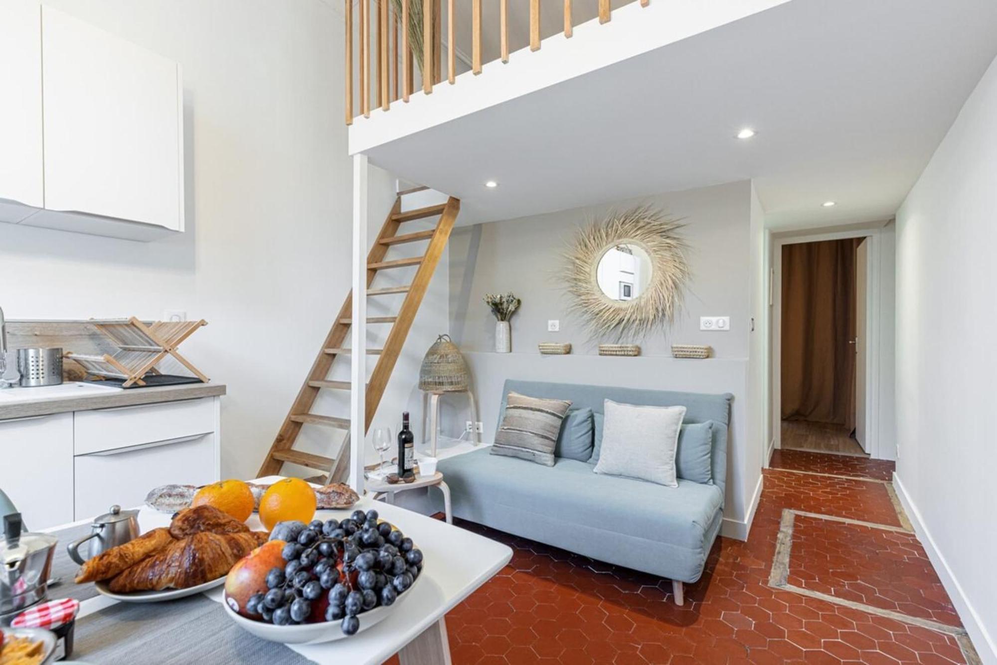 Appartement Prefecture 15 - Old Town Duplex 2 Doubles Beds à Nice Extérieur photo