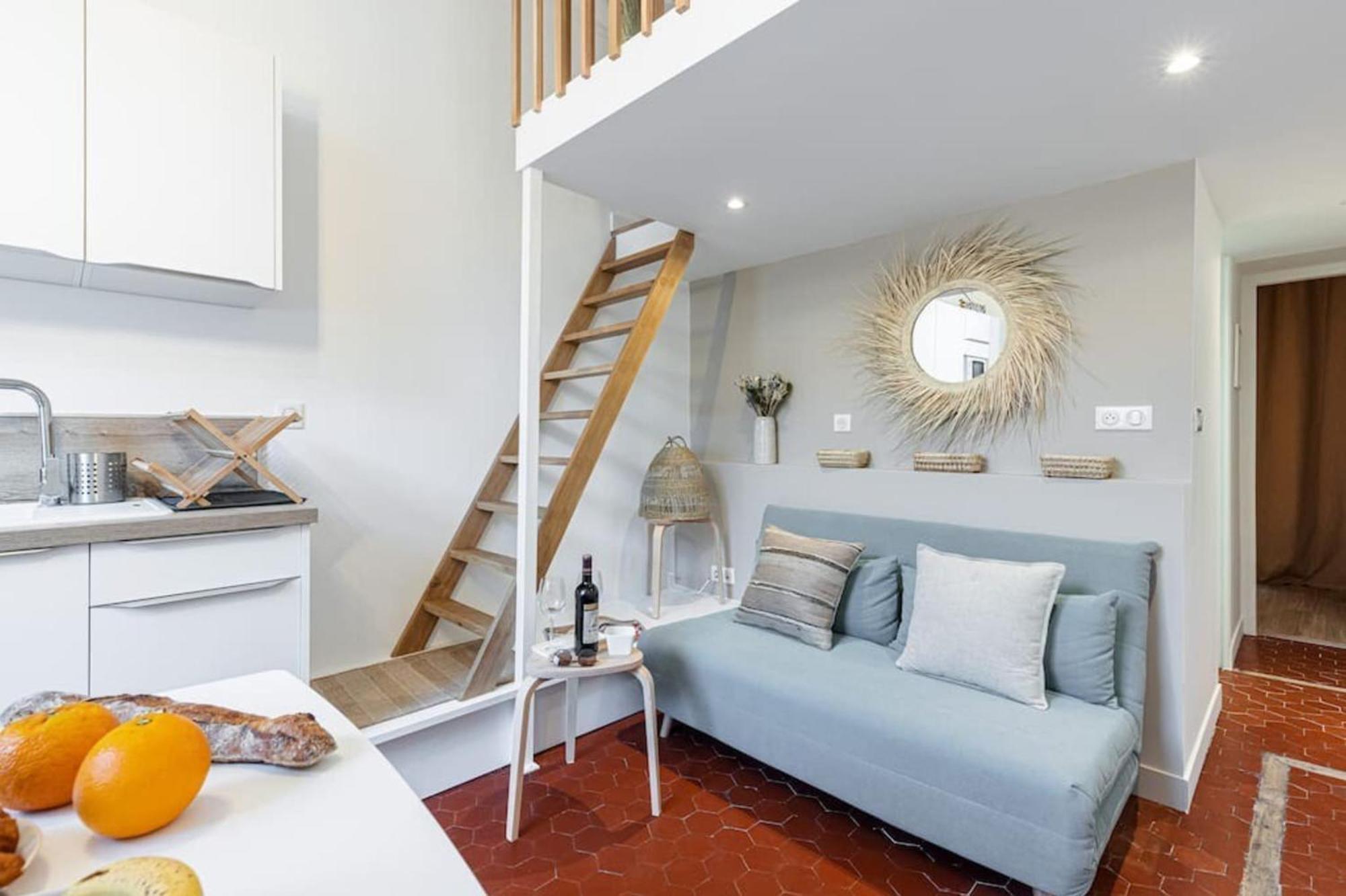 Appartement Prefecture 15 - Old Town Duplex 2 Doubles Beds à Nice Extérieur photo